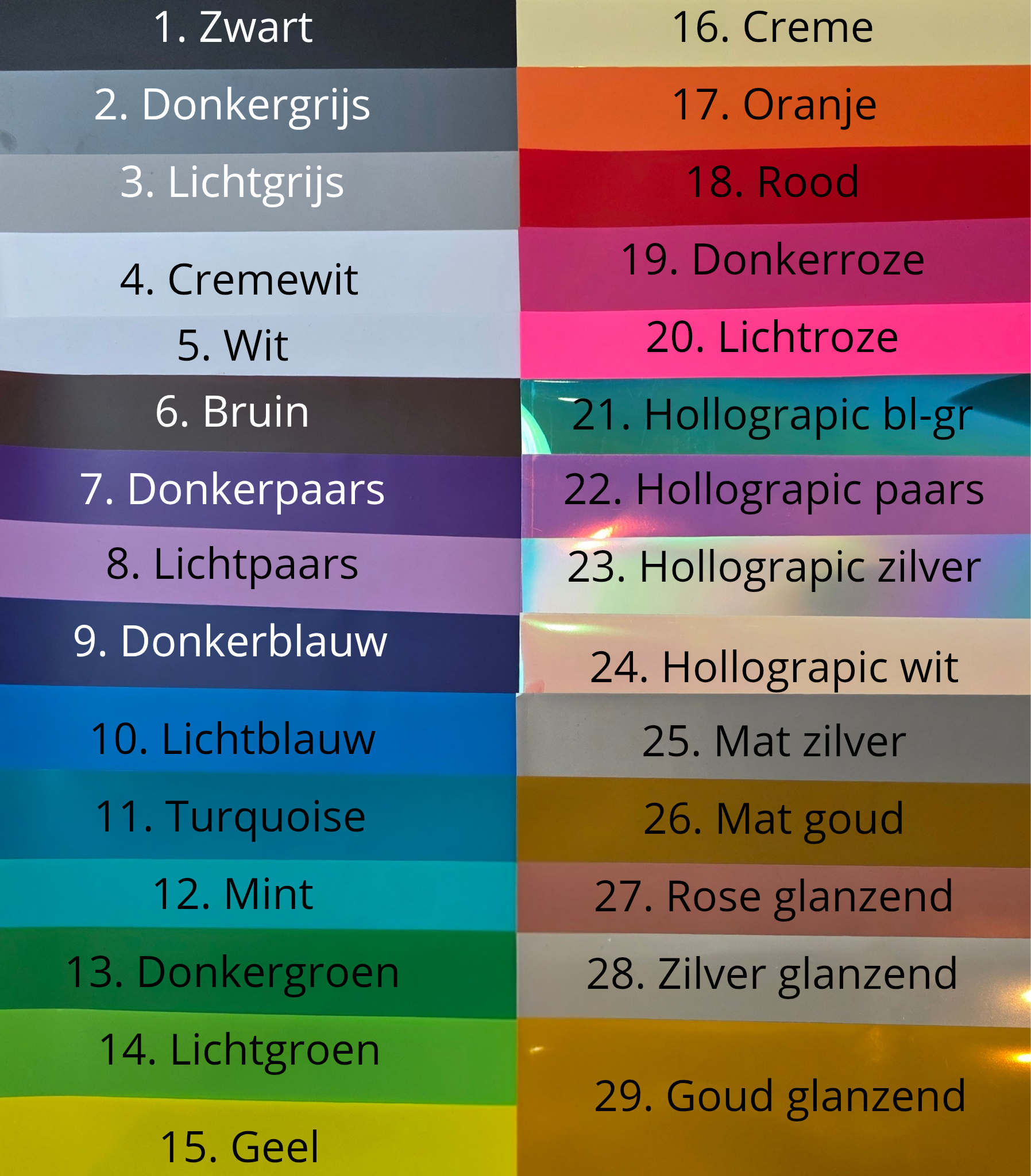 Kleur bedrukking tegel