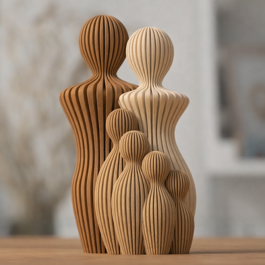 Beeld • Familie (4 kinderen)
